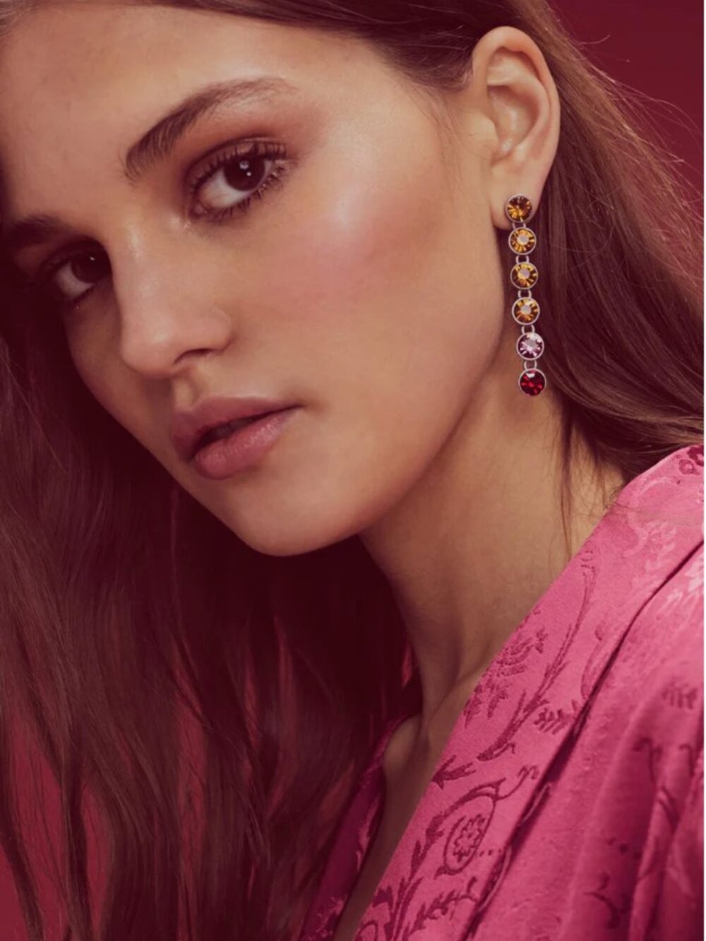 Brand New For Love & Lemons Cleo Mismatch Earrings